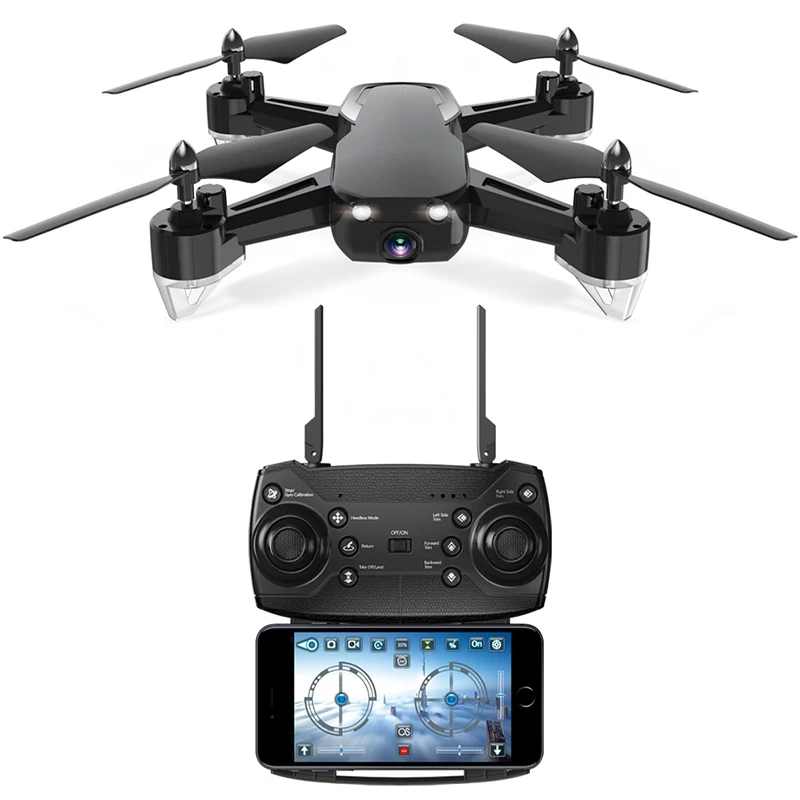 2.4G WIFI HD Camera Drone Cheap RC Helicopters FPV 3D Flip One Key Return RC Quadcopter Selfie Drones toys for gift
2.4G WIFI HD Camera Drone Cheap RC Helicopters FPV 3D Flip One Key Return RC Quadcopter Selfie Drones toys for gift
