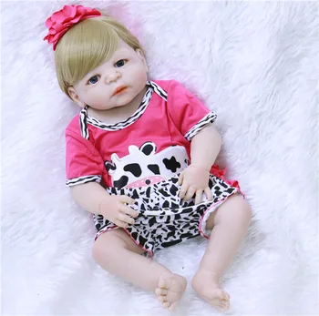 NPK doll reborn 23" full body silicone reborn baby dolls new born babies alive bebes reborn menina de silicone menina 55 cm
NPK doll reborn 23" full body silicone reborn baby dolls new born babies alive bebes reborn menina de silicone menina 55 cm