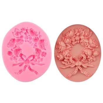 Flower Gift Rose Garland Silicone Fondant Soap 3D Cake Mold Cupcake Jelly Candy Chocolate Decoration Baking Tool Moulds FQ2978
Flower Gift Rose Garland Silicone Fondant Soap 3D Cake Mold Cupcake Jelly Candy Chocolate Decoration Baking Tool Moulds FQ2978