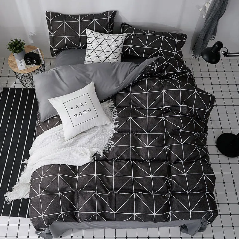 Geometric 4pcs Girl Boy Kid Bed Cover Set Duvet Cover Adult Child Bed Sheets And Pillowcases Comforter Bedding Set 2TJ-61016
Geometric 4pcs Girl Boy Kid Bed Cover Set Duvet Cover Adult Child Bed Sheets And Pillowcases Comforter Bedding Set 2TJ-61016