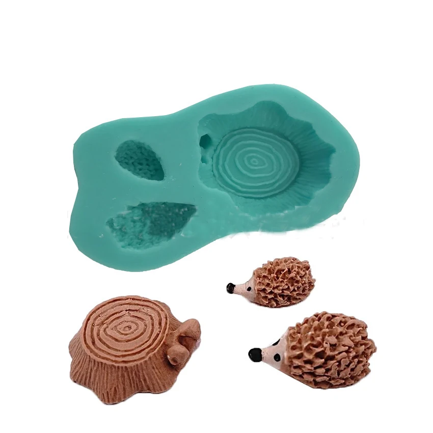 Hedgehog stump Silicone Mould chocolate mold Fondant cake Decorating Tool Baking gateau cupcake toppers patisserie accessories
Hedgehog stump Silicone Mould chocolate mold Fondant cake Decorating Tool Baking gateau cupcake toppers patisserie accessories