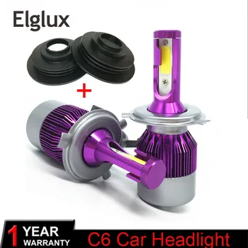 C6 Super Bright COB LED Chips H4 Led Bulb H7 H11 H1 9005 9006 9007 Headlight Car Led Light Hi Lo Beam 12V Fog Light Automobile
C6 Super Bright COB LED Chips H4 Led Bulb H7 H11 H1 9005 9006 9007 Headlight Car Led Light Hi Lo Beam 12V Fog Light Automobile