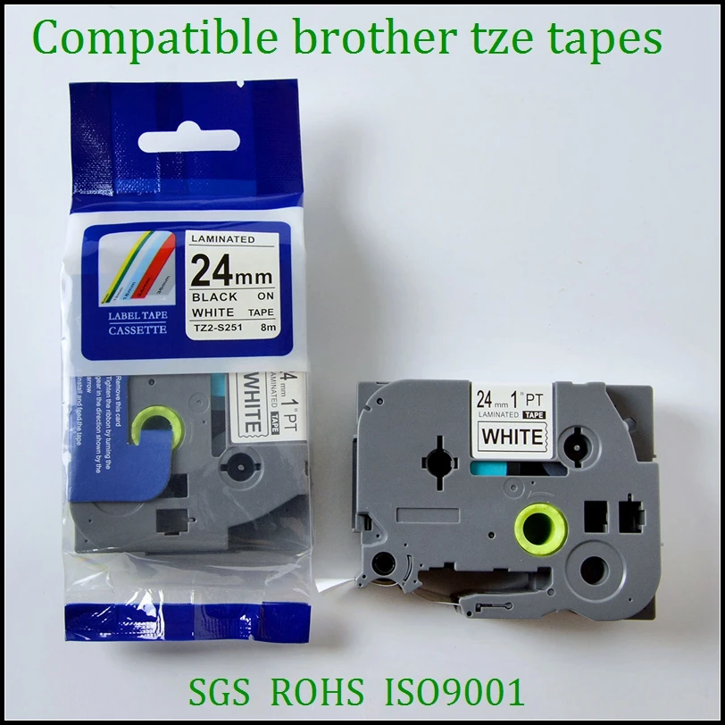 10PCS TZ Strong Adhesive Tapes Brother Tz 24mm Printer Tze-s251 tz s251 tz-s251 tz-251 24mm Black on White
10PCS TZ Strong Adhesive Tapes Brother Tz 24mm Printer Tze-s251 tz s251 tz-s251 tz-251 24mm Black on White