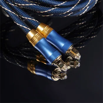 5.1 Digital Sound SPDIF Toslink Optical Audio Cable Braided Fiber Connector Adapter ND998
5.1 Digital Sound SPDIF Toslink Optical Audio Cable Braided Fiber Connector Adapter ND998