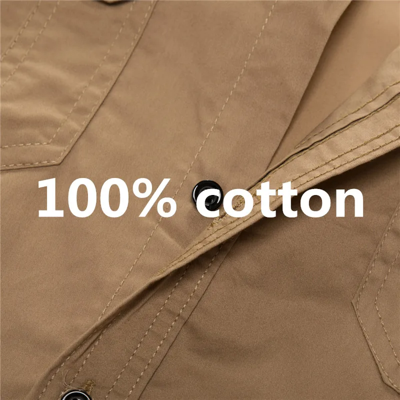 Fredd Marshall Brand Cotton Solid Color Denim Shirts with Pockets Long Sleeve Male Causual Shirt Camisa Masculina Plus Size (11)_