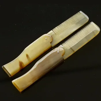 1 Pc Yak Horn Comb Foldable Pocket Clip Moustache Beard Styling Tool Hairdressing Hair Hair Care Tools
1 Pc Yak Horn Comb Foldable Pocket Clip Moustache Beard Styling Tool Hairdressing Hair Hair Care Tools