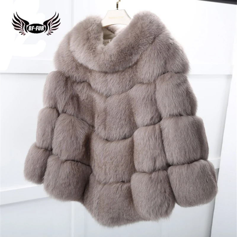 BFFUR New Luxury Real Fox Fur Cape Warm Thicken Poncho Fox Fur Coats Fashion Winter Overcoat Real Fur Coat
BFFUR New Luxury Real Fox Fur Cape Warm Thicken Poncho Fox Fur Coats Fashion Winter Overcoat Real Fur Coat
