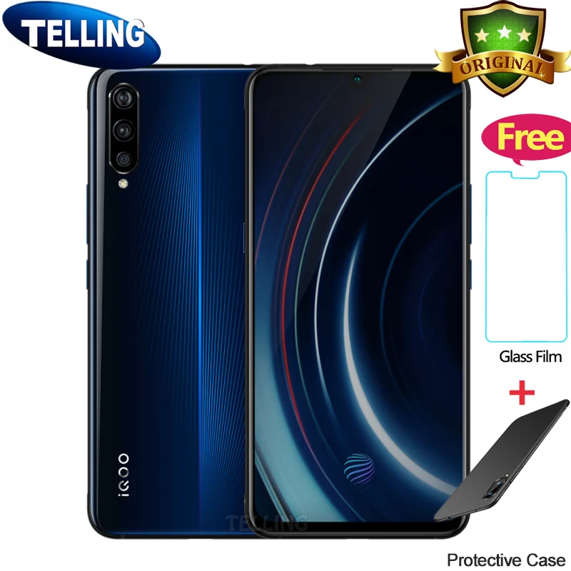 Authorized Vivo IQOO Mobile Phone Android 9.0 Snapdragon 855 Octa Core AMOLED 6G/8G/12G+128G/256G NFC Type-C 4000mAh Cellphone
Authorized Vivo IQOO Mobile Phone Android 9.0 Snapdragon 855 Octa Core AMOLED 6G/8G/12G+128G/256G NFC Type-C 4000mAh Cellphone
