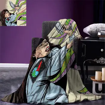 Outer Space Throw Blanket Alien Attacks Terrified Uniform Woman Human against Monster Sci Fi Discovery Warm Blankets for Beds
Outer Space Throw Blanket Alien Attacks Terrified Uniform Woman Human against Monster Sci Fi Discovery Warm Blankets for Beds