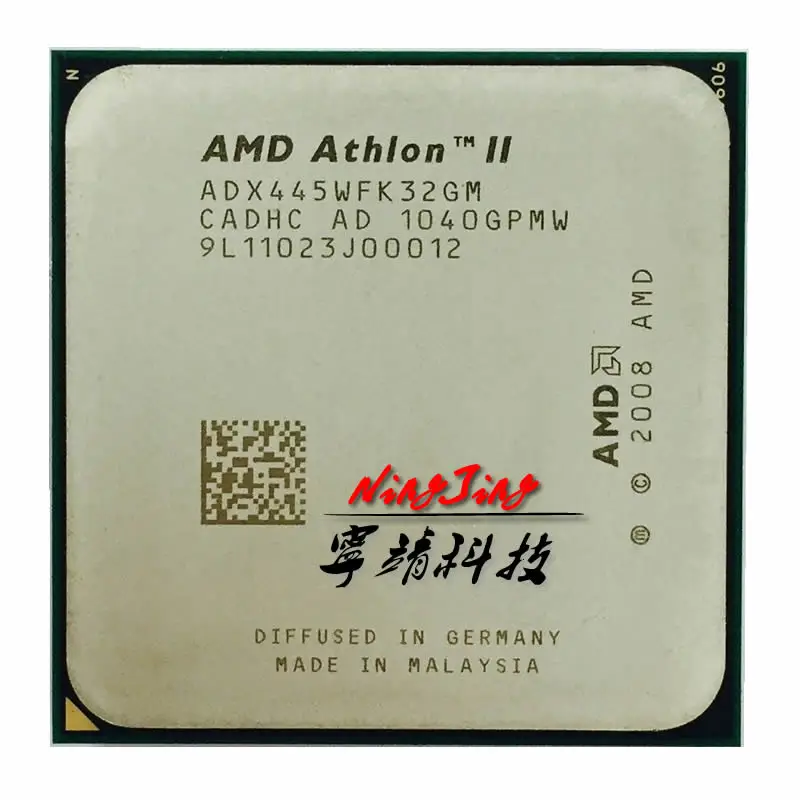 Процессор AMD Athlon II X3 445 для ПК центральный процессор компьютера 3 ядра частота-3 1