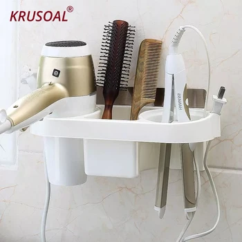 Multifunction Bathroom Storage Hair Dryer Holder Racks Organizer Wall Mounted Plastic Shelf Shampoo Straightener Bathroom sets
Multifunction Bathroom Storage Hair Dryer Holder Racks Organizer Wall Mounted Plastic Shelf Shampoo Straightener Bathroom sets