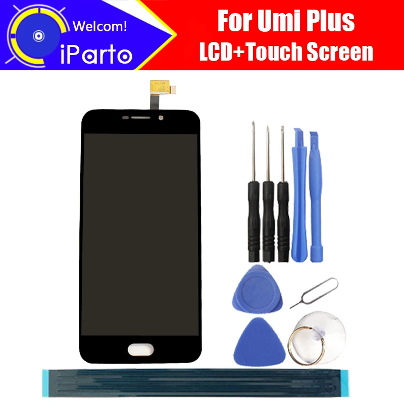 5.5 inch Umi plus LCD Display+Touch Screen Glass 100% Original Tested Digitizer Glass Panel Replacement For plus +Tools+Adhesive
5.5 inch Umi plus LCD Display+Touch Screen Glass 100% Original Tested Digitizer Glass Panel Replacement For plus +Tools+Adhesive