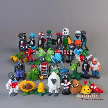 32pcs/set Mobile Game Plants vs. Zombies PVC Action Figure PVZ Figures Model Toys Kids' Dolls Free Shipping
32pcs/set Mobile Game Plants vs. Zombies PVC Action Figure PVZ Figures Model Toys Kids' Dolls Free Shipping