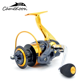 CAMEKOON Spinning Fishing Reel 15KG Max Drag 13 Ball Bearings Lightweight Smoothest Saltwater Reel 2000 to 7000 Series
CAMEKOON Spinning Fishing Reel 15KG Max Drag 13 Ball Bearings Lightweight Smoothest Saltwater Reel 2000 to 7000 Series