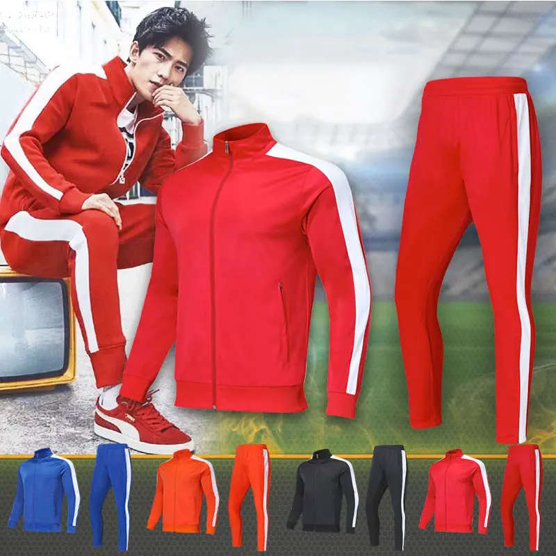 Shinestone New Autumn Winter Adults Men Tracksuit Sets Full Zipper Kids Soccer Sets Male Tracksuits Casual Jogging Sports Wear
Shinestone New Autumn Winter Adults Men Tracksuit Sets Full Zipper Kids Soccer Sets Male Tracksuits Casual Jogging Sports Wear