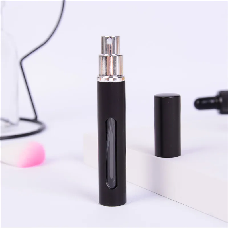 5ml Portable Mini Aluminum Refillable Perfume Bottle With Spray Empty Cosmetic Containers With Atomizer For Traveler 1pc
5ml Portable Mini Aluminum Refillable Perfume Bottle With Spray Empty Cosmetic Containers With Atomizer For Traveler 1pc