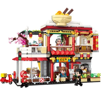 Enlighten Building Block Colorful City Golden Chinese Cuisine 6 Figures 796pcs Educational Bricks Toy For Girl Gift
Enlighten Building Block Colorful City Golden Chinese Cuisine 6 Figures 796pcs Educational Bricks Toy For Girl Gift