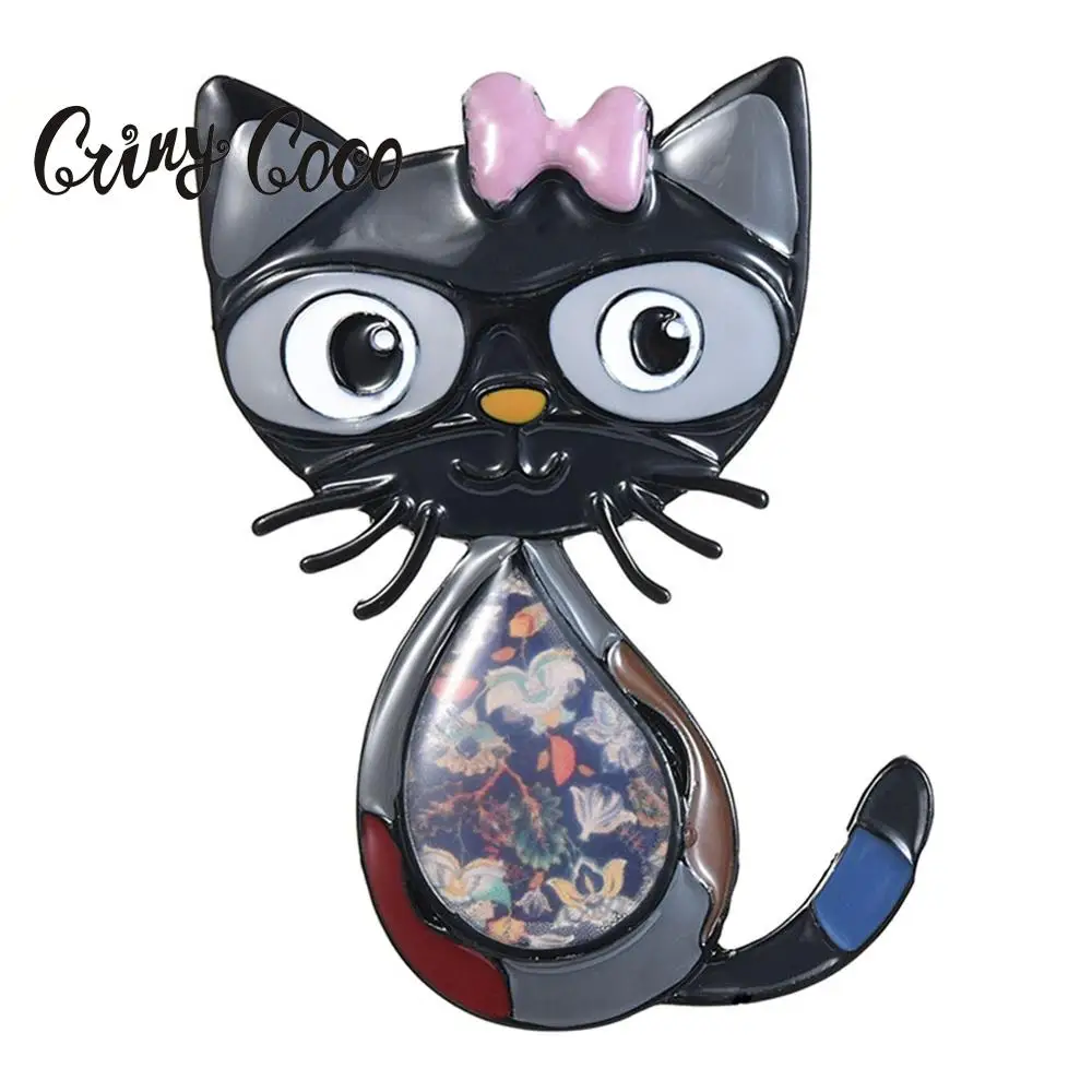 Cring Coco Vintage Enamel Cat Pin Badge Metal Alloy Charms Cute Pet Animal Brooches for Children Women's Girl Collar Pins Brooch
Cring Coco Vintage Enamel Cat Pin Badge Metal Alloy Charms Cute Pet Animal Brooches for Children Women's Girl Collar Pins Brooch