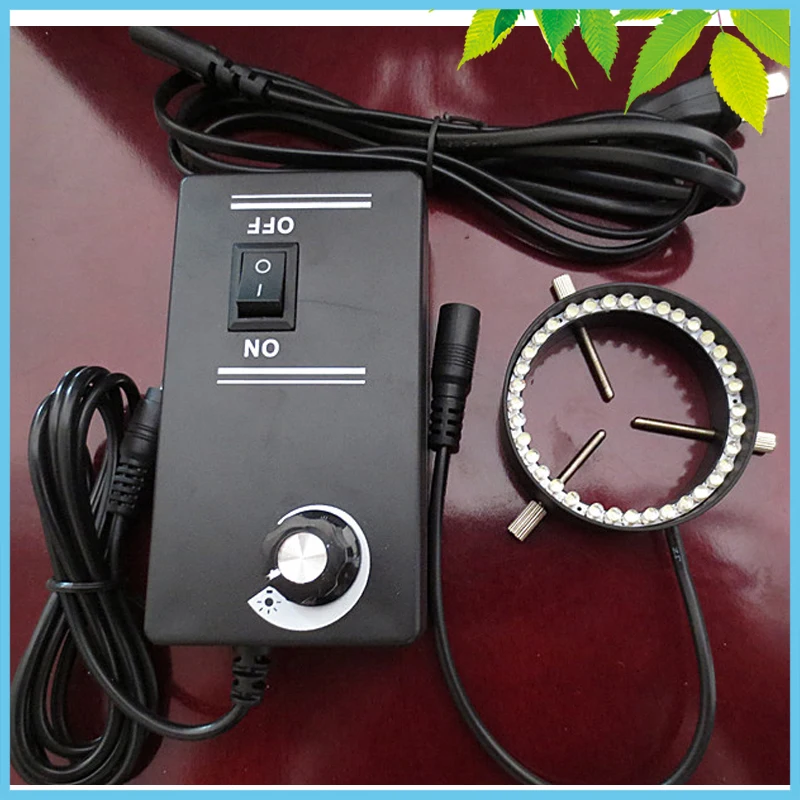 36 PCS LED Microscope White Ring Light Single Row Ring Lamp with Adapter 90V-240V for Microscope Illumination
36 PCS LED Microscope White Ring Light Single Row Ring Lamp with Adapter 90V-240V for Microscope Illumination