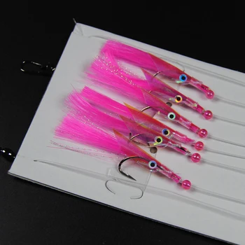 Wifreo 10bags 6 Flies Pink Flasher Eyes Fish Bait Sabiki Rig Lumo Beads Yellow Size 1/0 Saltwater Fishing Rigs Baitcatcher
Wifreo 10bags 6 Flies Pink Flasher Eyes Fish Bait Sabiki Rig Lumo Beads Yellow Size 1/0 Saltwater Fishing Rigs Baitcatcher