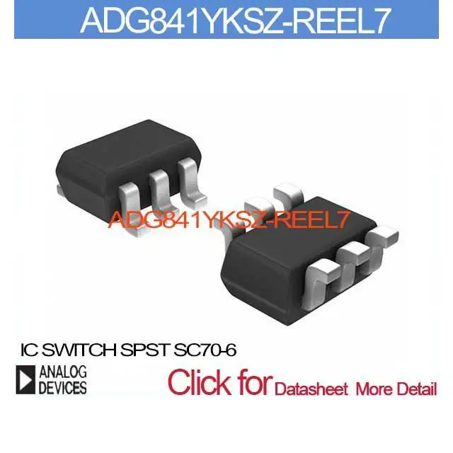 Adg841yksz-reel7 IC SPST SC70-6 ADG841YKSZ-RE Inc 841Y ADG841YKSZ 841YK ADG841YK 841YKS | Электронные компоненты и