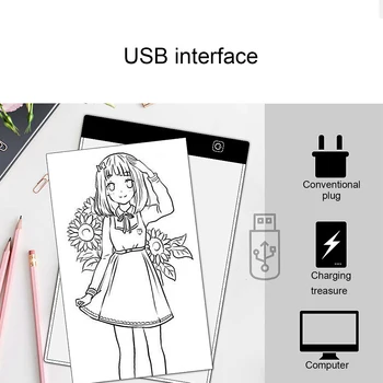 Vococal A4 Size 3-Level Dimmable USB Powered LED Drawing Painting Pad Board Tablet for Animation Diamond Digital Oil Painting
Vococal A4 Size 3-Level Dimmable USB Powered LED Drawing Painting Pad Board Tablet for Animation Diamond Digital Oil Painting