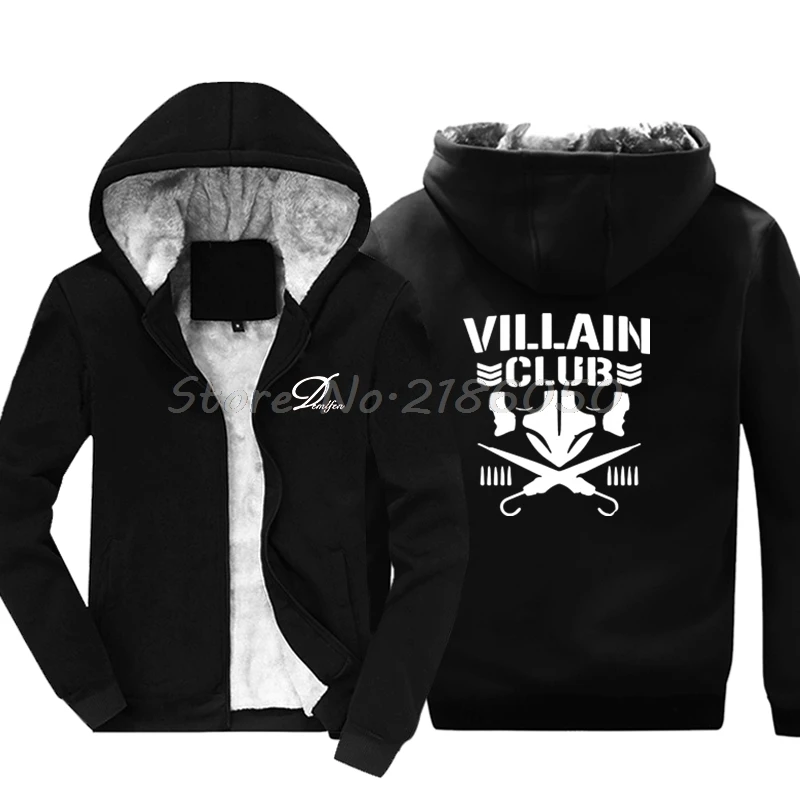 Villain Club Sweatshirt Njpw Kenny Omega Bullet Young Bucks Men's Keep Warm Cotton Hoodies Hip Hop Jackets Harajuku Streetwear
Villain Club Sweatshirt Njpw Kenny Omega Bullet Young Bucks Men's Keep Warm Cotton Hoodies Hip Hop Jackets Harajuku Streetwear