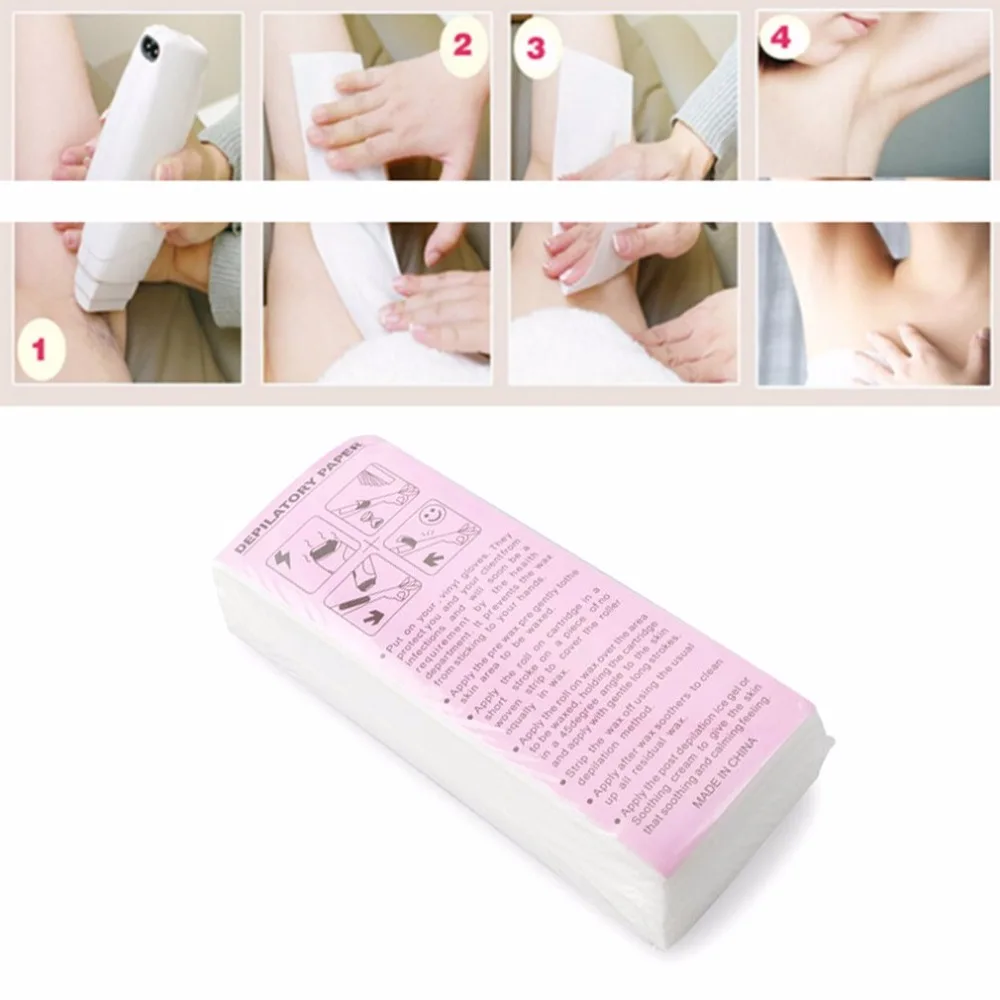 100Pcs wax for depilation Waxing Strips Non-woven Fabric Epilator Wax Papers Depilatory Beauty Tool For Body Leg Hair Removal
100Pcs wax for depilation Waxing Strips Non-woven Fabric Epilator Wax Papers Depilatory Beauty Tool For Body Leg Hair Removal