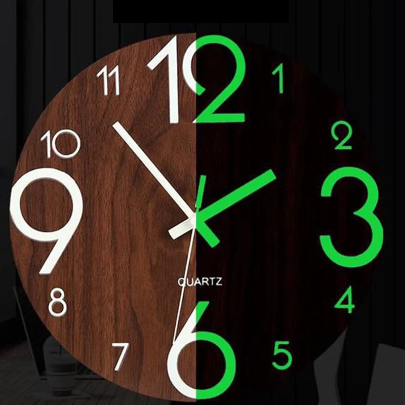 3D Luminous Wall Clock Night Light Decoration DIY Acrylic Glow Dark Modern Watches Brief Digital Number Quiet Hanging Clocks
3D Luminous Wall Clock Night Light Decoration DIY Acrylic Glow Dark Modern Watches Brief Digital Number Quiet Hanging Clocks