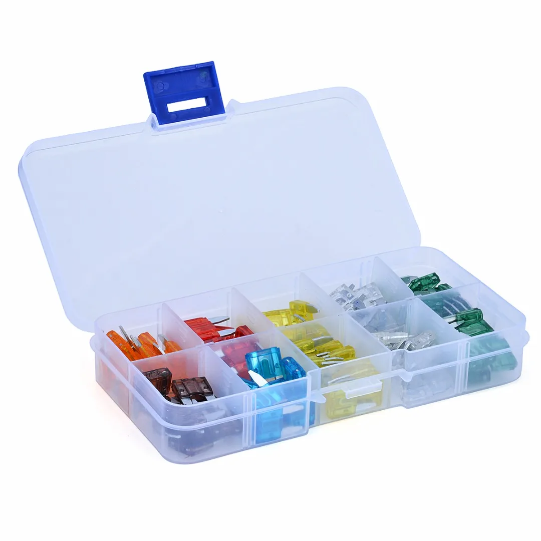 Mayitr New 100pcs Assorted Mini Blade Fuse Car Motorcycle Small Size Colorful Low Fuse 5 7.5 10 15 20 25 30 Amp
Mayitr New 100pcs Assorted Mini Blade Fuse Car Motorcycle Small Size Colorful Low Fuse 5 7.5 10 15 20 25 30 Amp