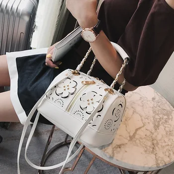 Brand new women messenger bags flower hollow out design boston handbag female tassel bag vintage shoulder bag white
Brand new women messenger bags flower hollow out design boston handbag female tassel bag vintage shoulder bag white
