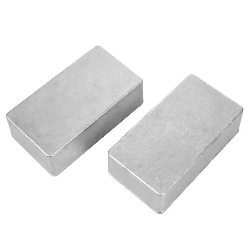 2 шт. 125B/1590N1 алюминиевый чехол для гитары stompbox и корпус педали гитары|Детали
