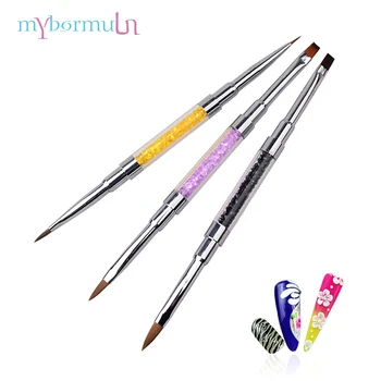 1 Pcs Dual-End Drawing Nail Art Brush Acrylic UV Gel Crystal Rhinestone Flat Painting Lines Brush For Nails Art DIY Design
1 Pcs Dual-End Drawing Nail Art Brush Acrylic UV Gel Crystal Rhinestone Flat Painting Lines Brush For Nails Art DIY Design