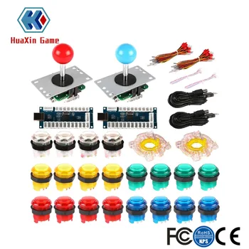 2 Player LED Arcade Game DIY Kit for Joystick MAME Raspberry Pi Zero Delay USB Encoder + LED Push Button Octagonal Restrictor
2 Player LED Arcade Game DIY Kit for Joystick MAME Raspberry Pi Zero Delay USB Encoder + LED Push Button Octagonal Restrictor