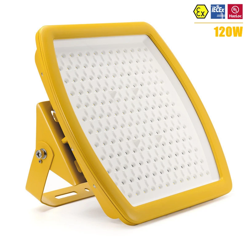 ATEX UL IECEx certified explosion proof LED light 120w high bay flood IP67 AC110V 220V 240V DLC 120W anti explosive | Лампы и