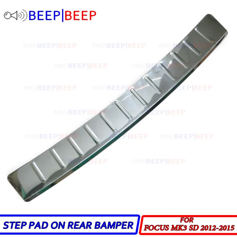 Rear guard bumper for Ford Focus MK3 2012-2015 Sedan protection decoration trim cover pad scuff sill car styling
Rear guard bumper for Ford Focus MK3 2012-2015 Sedan protection decoration trim cover pad scuff sill car styling