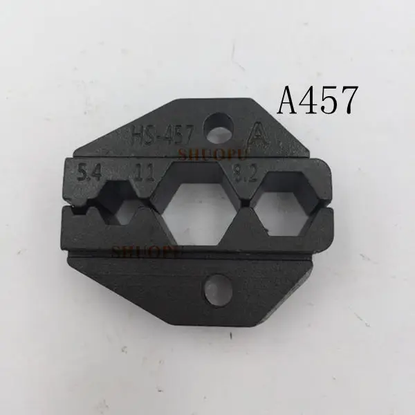 A457 A-457 Die Sets for HS-457 FSE-457 AM-10 EM-6B1 EM-6B2 CRIMPING PILER Crimping machine one set
A457 A-457 Die Sets for HS-457 FSE-457 AM-10 EM-6B1 EM-6B2 CRIMPING PILER Crimping machine one set