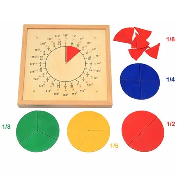 Baby Toys Circular Mathematics Fraction Division Teaching Aids Montessori Board Wooden Toys Child Educational Gift Math Toys
Baby Toys Circular Mathematics Fraction Division Teaching Aids Montessori Board Wooden Toys Child Educational Gift Math Toys