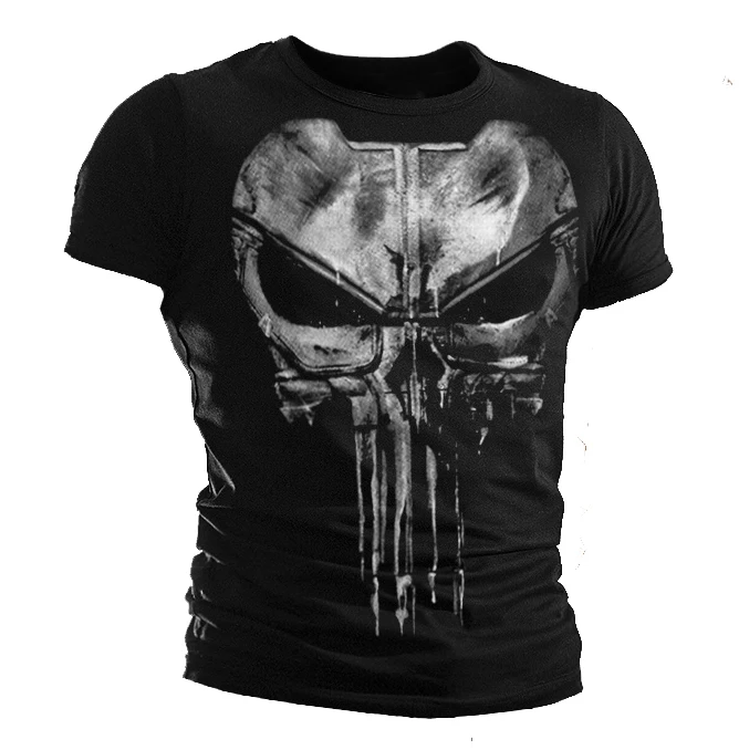 The Punisher Skull Men Print Marvel Comics Clothes HIP-HOP Style Summer T shirt Own Design
The Punisher Skull Men Print Marvel Comics Clothes HIP-HOP Style Summer T shirt Own Design