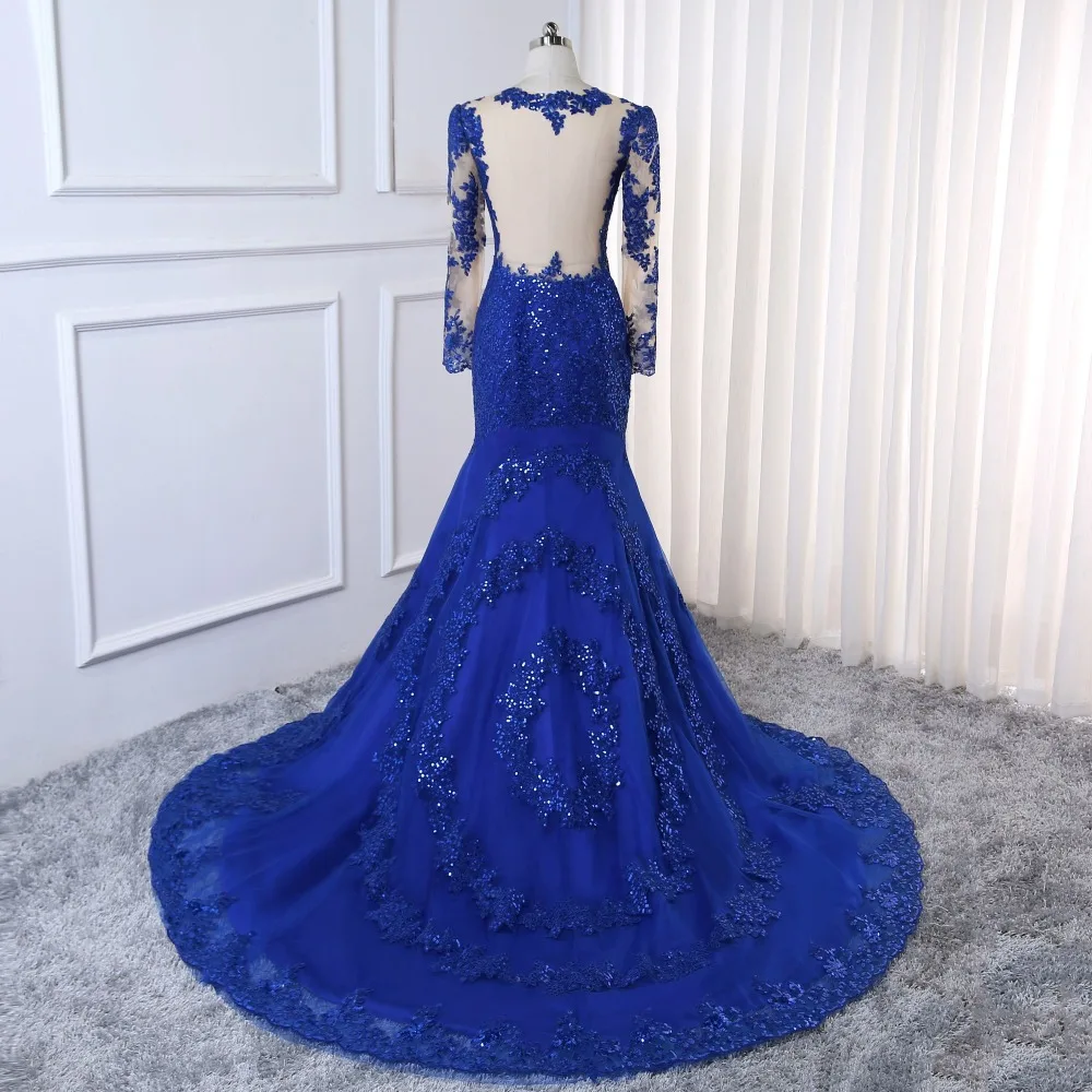 2019-New-Elegant-Long-Royal-Blue-Sequin-Appliques-Evening-Dress-vestido-de-festa-robe-longue-prom (1)
