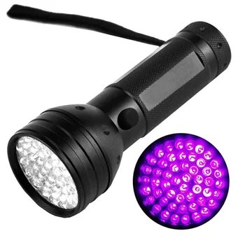 

Mini 51LED UV Flashlight Ultraviolet led flashlight Ultra Violet Invisible Ink Marker Detection Torch Light Lamp