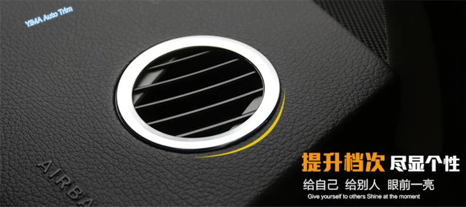 Lapetus For Mercedes-Benz GLK X204 2010 - 2015 ABS Auto Styling Side Air Conditioning AC Outlet Vent Ring Cover Trim 2 Pcs / Set
Lapetus For Mercedes-Benz GLK X204 2010 - 2015 ABS Auto Styling Side Air Conditioning AC Outlet Vent Ring Cover Trim 2 Pcs / Set