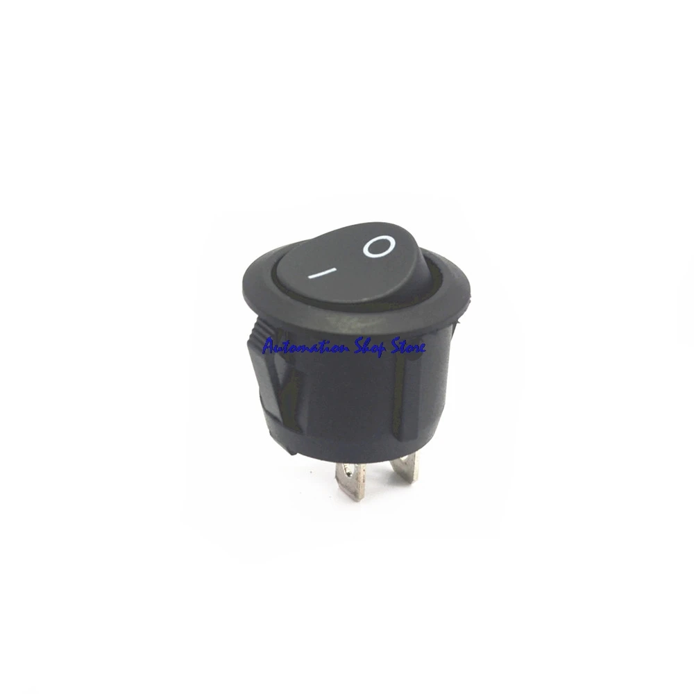 5Pcs Round Type Switch AC 6A/250V 10A/125V 2P ON-OFF SPST 2 Position Circle Boat Rocker Switch
5Pcs Round Type Switch AC 6A/250V 10A/125V 2P ON-OFF SPST 2 Position Circle Boat Rocker Switch