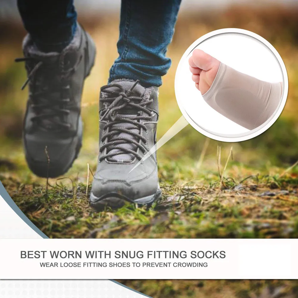 1Pair Flat Feet Soft Gel Sleeves Arch Support Shoe Foot for Plantar Fasciitis for Plantar Fasciitis Support & Flat Foot OC0806
1Pair Flat Feet Soft Gel Sleeves Arch Support Shoe Foot for Plantar Fasciitis for Plantar Fasciitis Support & Flat Foot OC0806