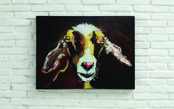 100%Hand Painted Animal Oil Painting Lovely Goat Abstract on Canvas for Best Gift Art Work Home Decorations
100%Hand Painted Animal Oil Painting Lovely Goat Abstract on Canvas for Best Gift Art Work Home Decorations
