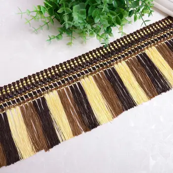 12yards/lot Long Polyester Fringe Trim Tassel Ribbon Lace Accessory Sew Latin Dress Garment Curtain Diy Accessories Borla Flecos
12yards/lot Long Polyester Fringe Trim Tassel Ribbon Lace Accessory Sew Latin Dress Garment Curtain Diy Accessories Borla Flecos