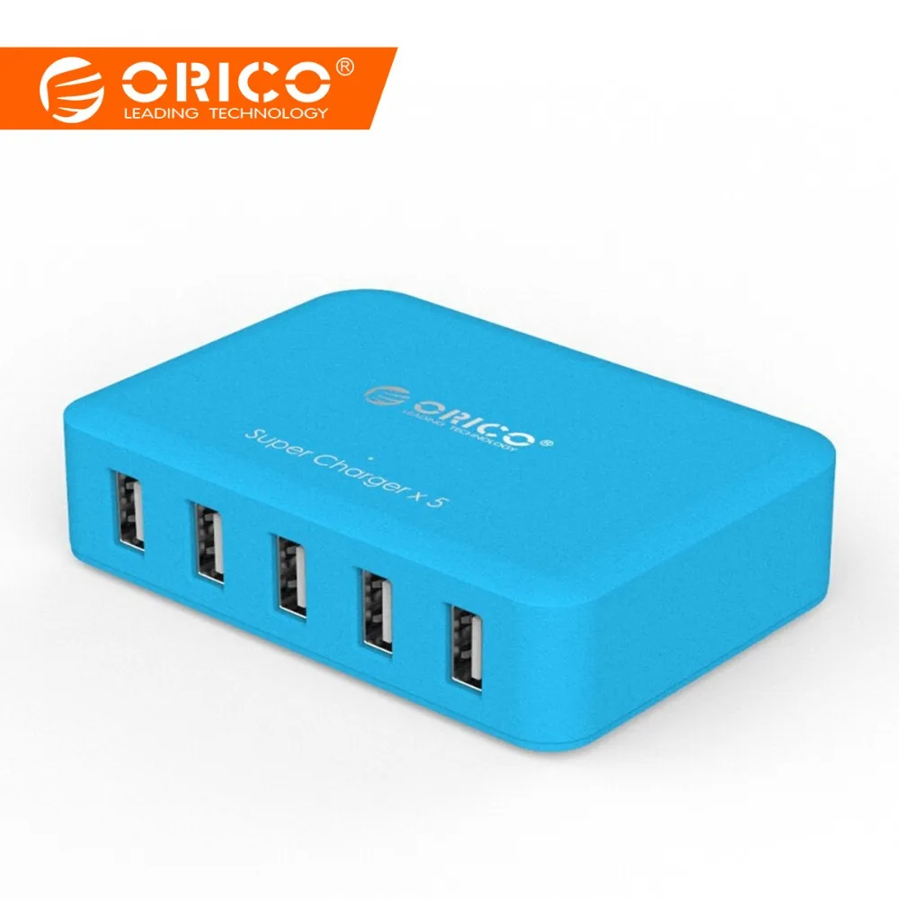 ORICO 5 Port 5V/2.4A 40W usb Desktop charger Micro USB Supercharger For Phone Pad Universal Phones
ORICO 5 Port 5V/2.4A 40W usb Desktop charger Micro USB Supercharger For Phone Pad Universal Phones