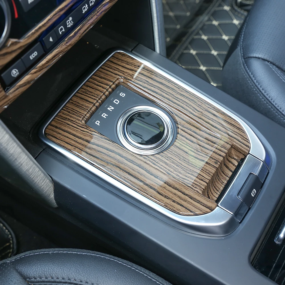Для Land Rover Discovery Sport 2015-2018 пески с деревянным лицевым покрытием ABS крышка