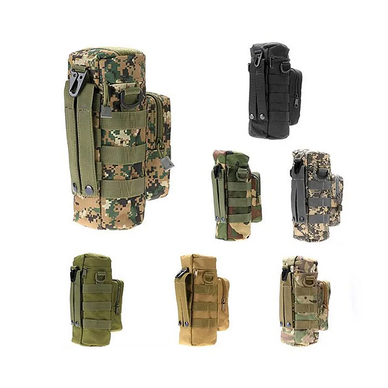 Tactical Molle Zipper Camo Water Bottle Pouches Small Mess Pouch Nylon Waterproof Waist Bag Outdoor Travel Sports Bottle Pouch
Tactical Molle Zipper Camo Water Bottle Pouches Small Mess Pouch Nylon Waterproof Waist Bag Outdoor Travel Sports Bottle Pouch