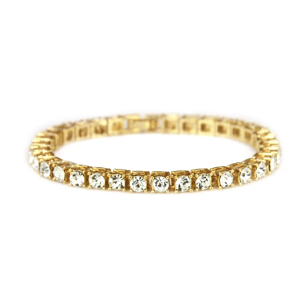 Women Men 1 Row CZ Link Chain Jewelry Gold Silver Black Hip hop Bling Iced Out Cubic Zirconia Bracelet Chain Bracelets
Women Men 1 Row CZ Link Chain Jewelry Gold Silver Black Hip hop Bling Iced Out Cubic Zirconia Bracelet Chain Bracelets